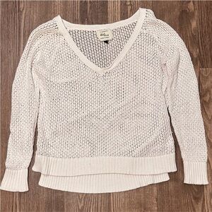 Cotton On Women’s Open Knit Sweater White Size Small